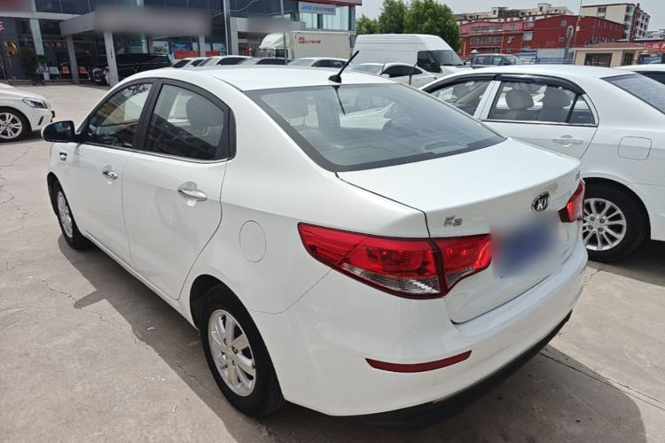 Used Kia K2 2015 Sedan 1.4L MT GLS Rear Left 45 Deg