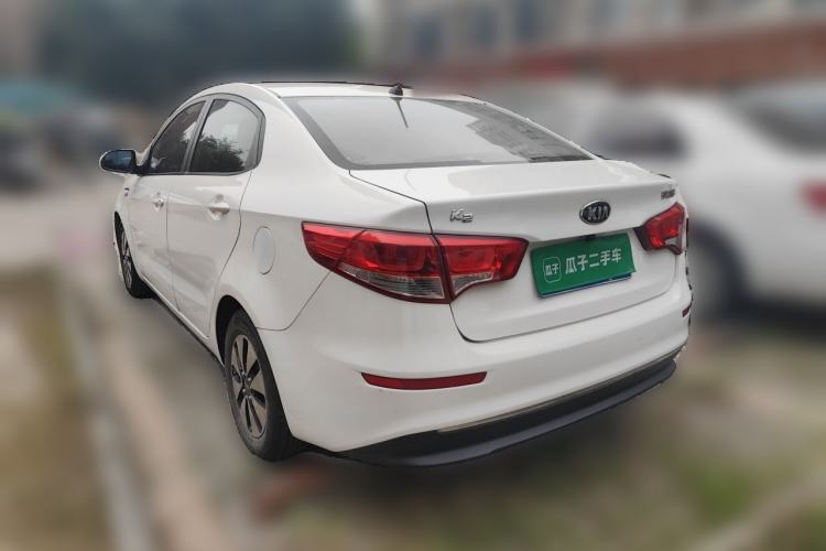 Used Kia K2 2015 Sedan 1.4L Automatic GLS Rear Left 45 Deg
