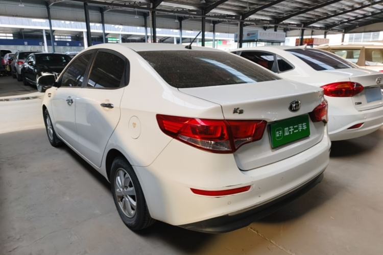 Used Kia K2 2015 Sedan 1.4L MT GLS Rear Left 45 Deg