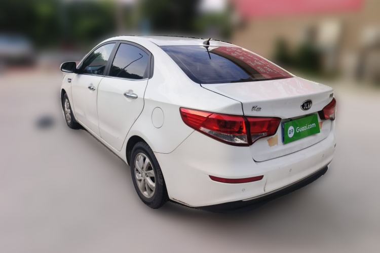 Used Kia K2 2015 Sedan 1.4L Automatic GLS Rear Left 45 Deg