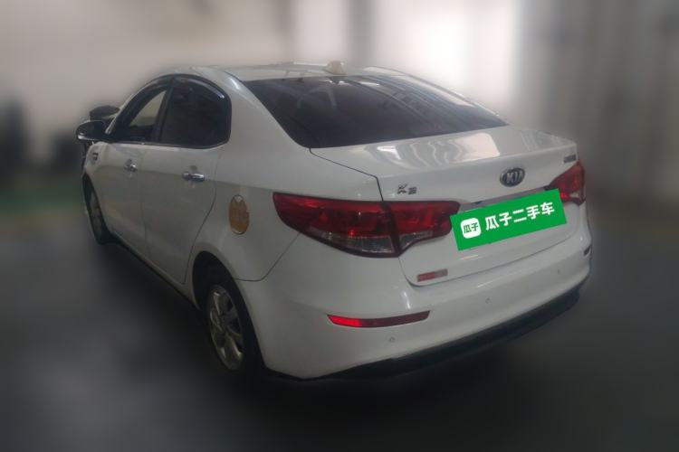 Used Kia K2 2015 Sedan 1.4L Automatic GLS Rear Left 45 Deg
