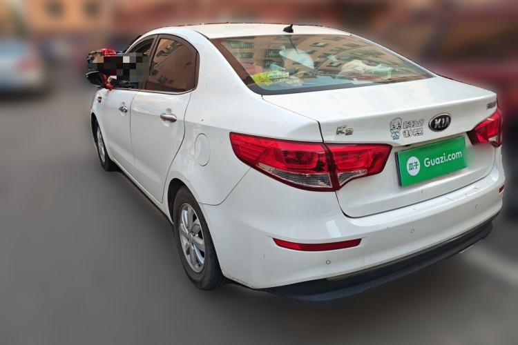 Used Kia K2 2015 Sedan 1.4L MT GLS Rear Left 45 Deg