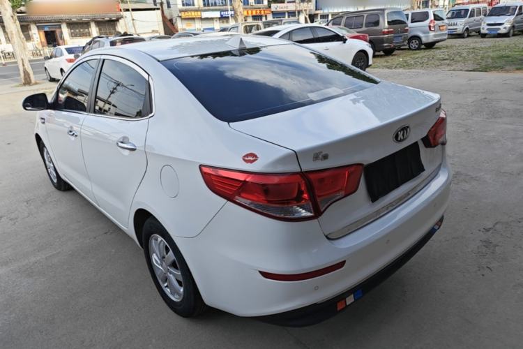 Used Kia K2 2015 Sedan 1.4L MT GLS Rear Left 45 Deg