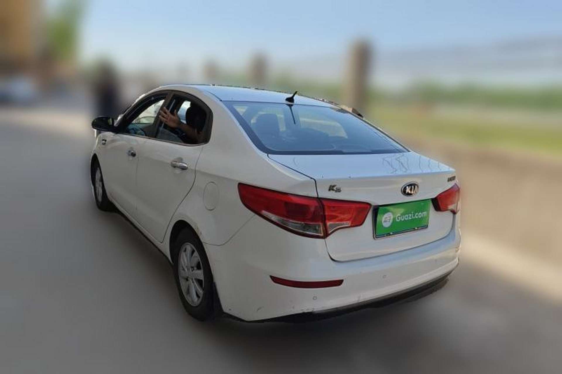 Used Kia K2 2015 Sedan 1.4L MT GLS Rear Left 45 Deg