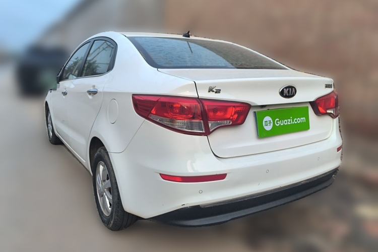 Used Kia K2 2015 Sedan 1.4L MT GLS Rear Left 45 Deg