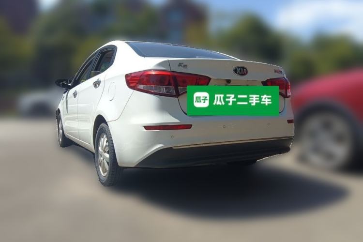 Used Kia K2 2015 Sedan 1.4L MT GLS Rear Left 45 Deg