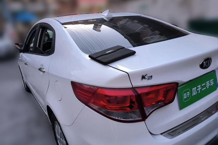 Used Kia K2 2015 Sedan 1.4L MT GLS Rear Left 45 Deg