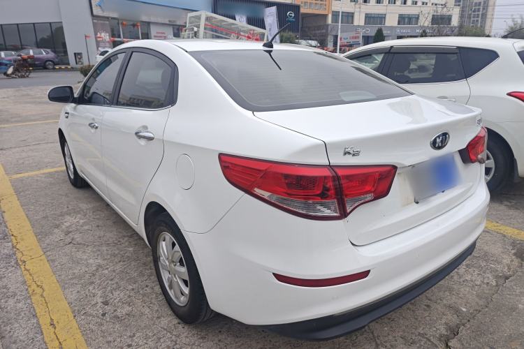 Used Kia K2 2015 Sedan 1.4L Automatic GLS Rear Left 45 Deg