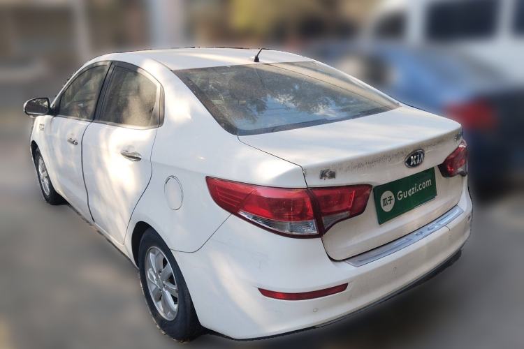 Used Kia K2 2015 Sedan 1.4L Automatic GLS Rear Left 45 Deg