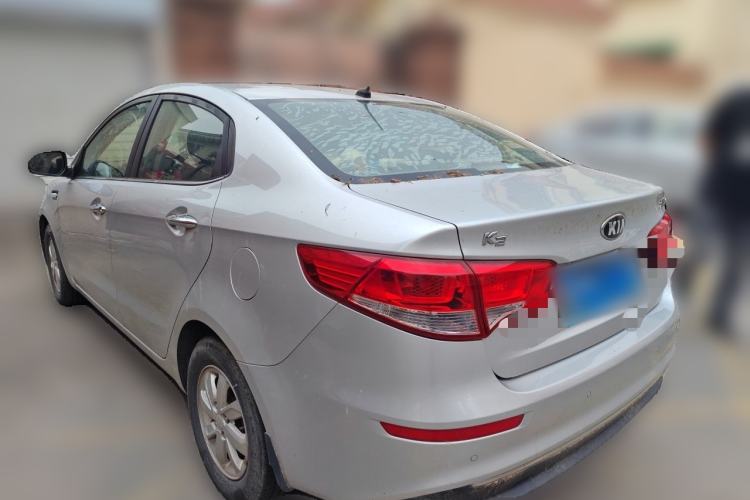 Used Kia K2 2015 Sedan 1.4L MT GLS Rear Left 45 Deg