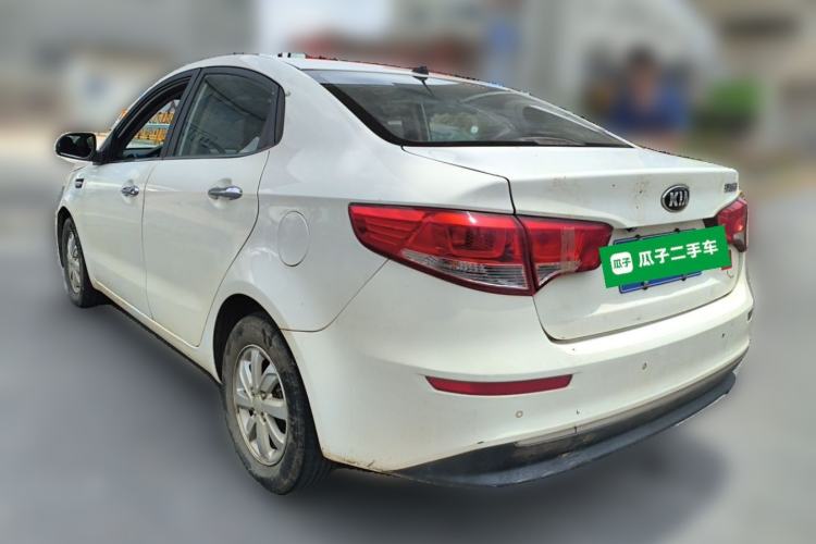 Used Kia K2 2015 Sedan 1.4L MT GLS Rear Left 45 Deg