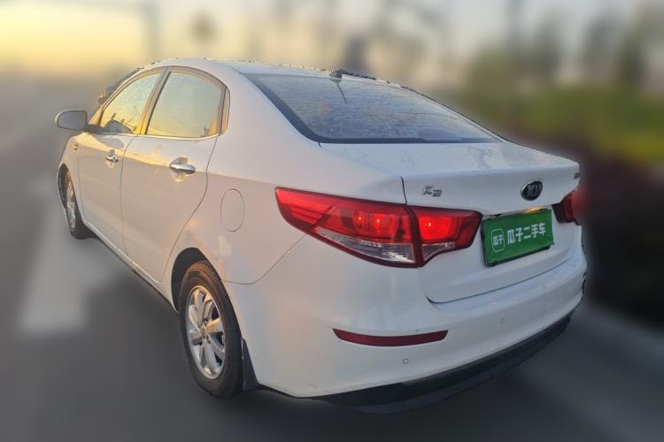 Used Kia K2 2015 Sedan 1.4L Automatic GLS Rear Left 45 Deg