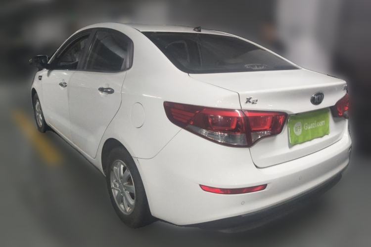 Used Kia K2 2015 Sedan 1.4L MT GLS Rear Left 45 Deg