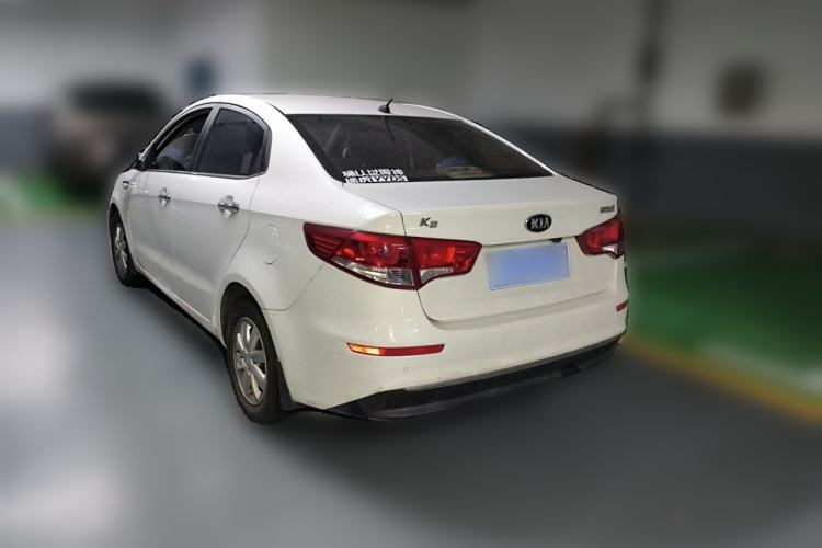 Used Kia K2 2015 Sedan 1.4L Automatic GLS Rear Left 45 Deg