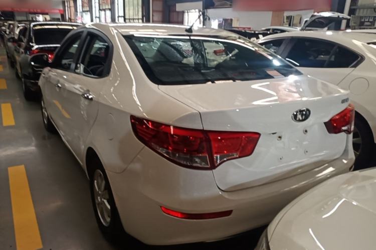 Used Kia K2 2015 Sedan 1.4L Automatic GLS Rear Left 45 Deg