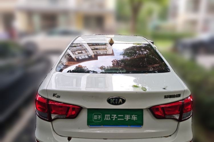 Used Kia K2 2015 Sedan 1.4L Automatic GLS Rear