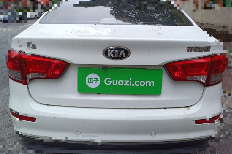 Used Kia K2 2015 Sedan 1.4L Automatic GLS Rear