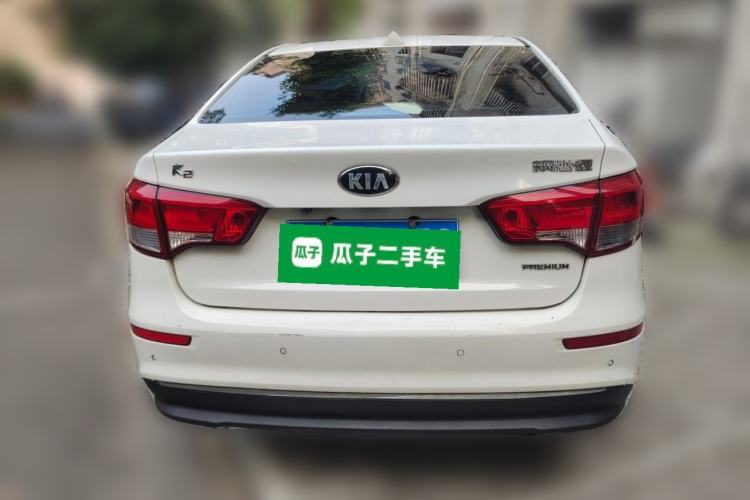 Used Kia K2 2015 Sedan 1.6L Automatic Transmission Premium Rear