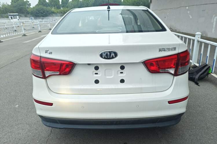 Used Kia K2 2015 Sedan 1.4L MT GLS Rear
