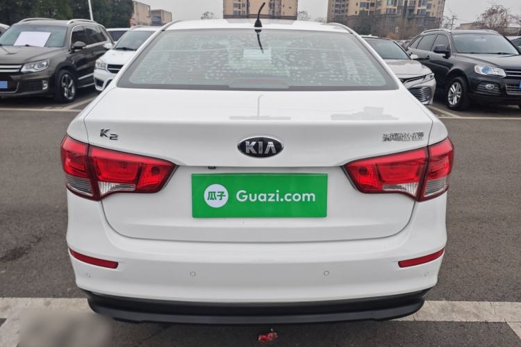 Used Kia K2 2015 Sedan 1.4L Automatic GLS Rear