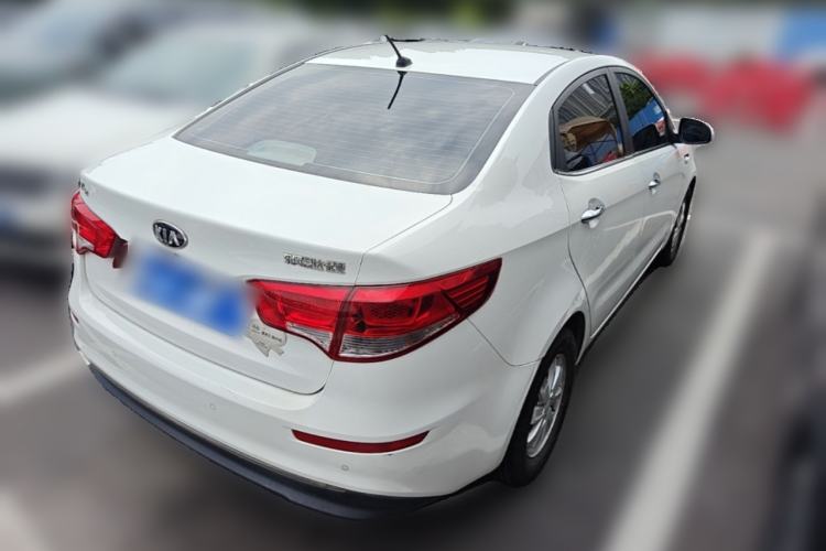 Used Kia K2 2015 Sedan 1.4L Automatic GLS Rear Right 45 Deg