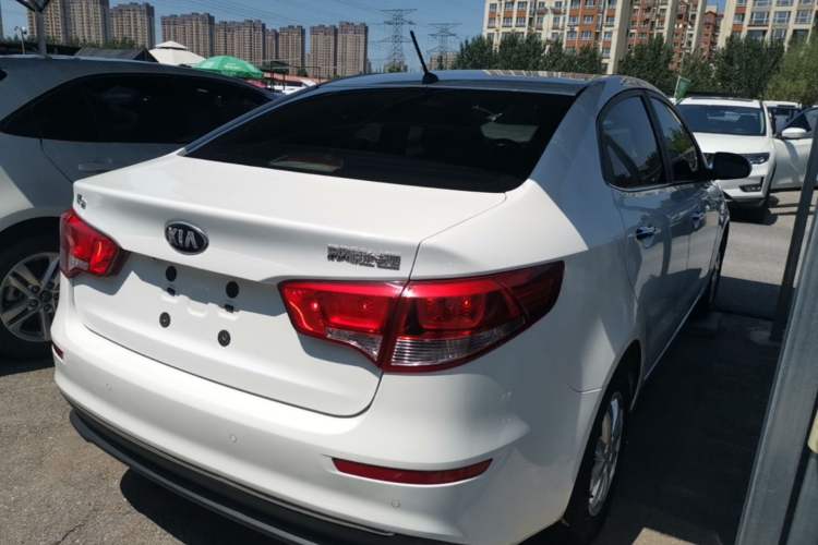 Used Kia K2 2015 Sedan 1.4L Automatic GLS Rear Right 45 Deg