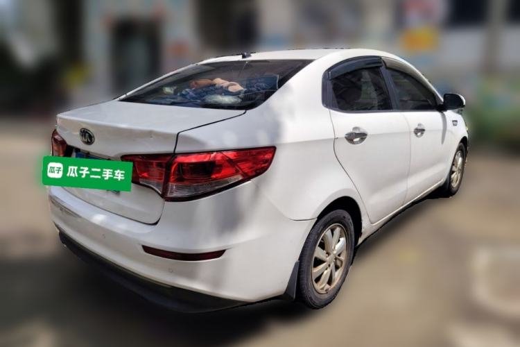 Used Kia K2 2015 Sedan 1.4L Automatic GLS Rear Right 45 Deg