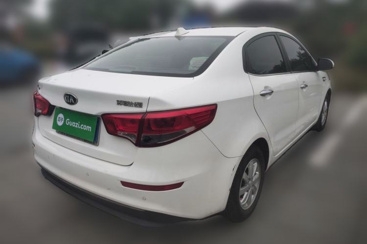 Used Kia K2 2015 Sedan 1.4L Automatic GLS Rear Right 45 Deg