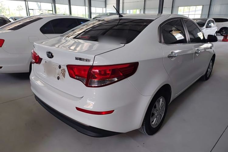 Used Kia K2 2015 Sedan 1.4L MT GLS Rear Right 45 Deg