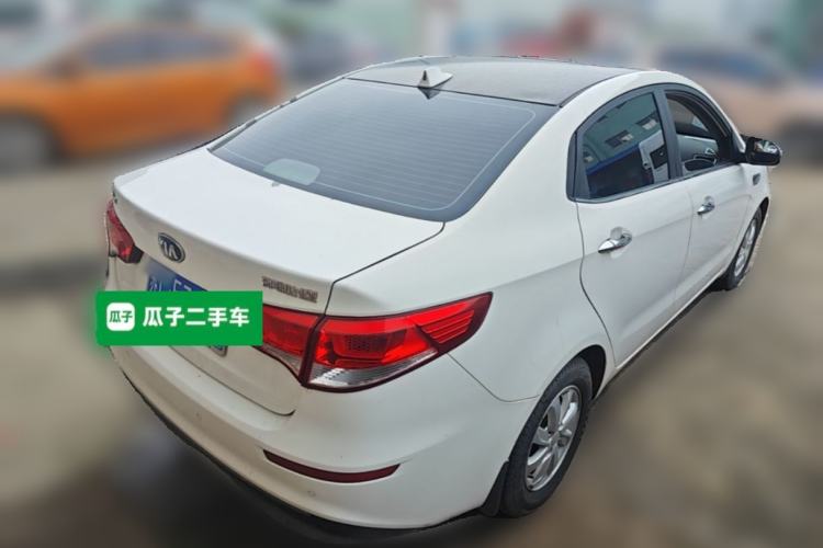 Used Kia K2 2015 Sedan 1.4L MT TOP Rear Right 45 Deg