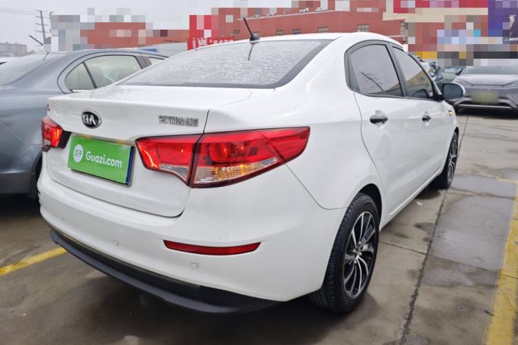 Used Kia K2 2015 Sedan 1.4L Automatic GLS Rear Right 45 Deg