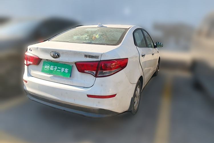 Used Kia K2 2015 Sedan 1.4L MT GLS Rear Right 45 Deg