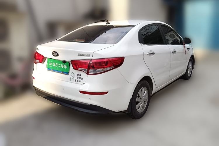 Used Kia K2 2015 Sedan 1.4L MT GLS Rear Right 45 Deg