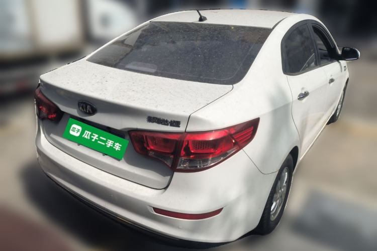 Used Kia K2 2015 Sedan 1.4L MT GLS Rear Right 45 Deg