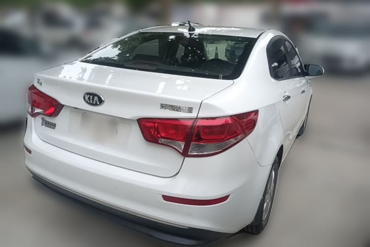 Used Kia K2 2015 Sedan 1.4L MT GLS Rear Right 45 Deg