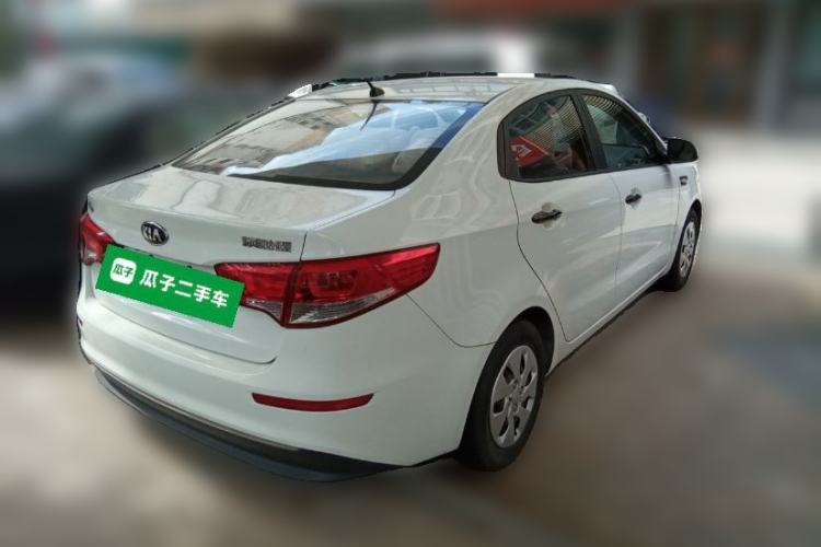 Used Kia K2 2015 Sedan 1.4L Automatic GLS Rear Right 45 Deg