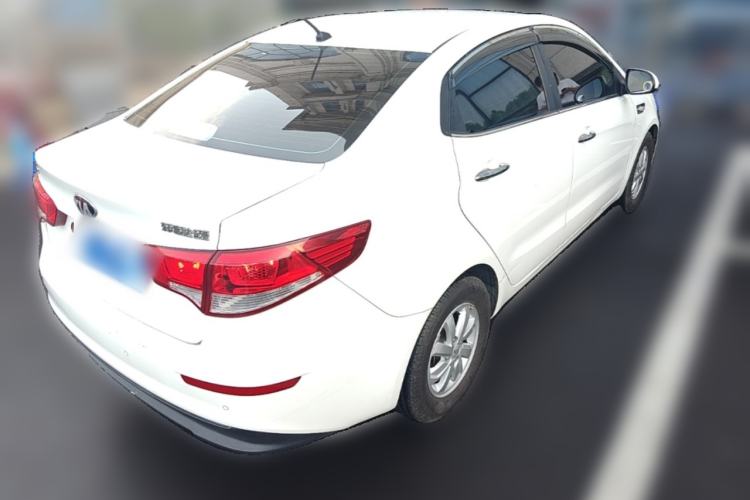 Used Kia K2 2015 Sedan 1.4L MT GLS Rear Right 45 Deg