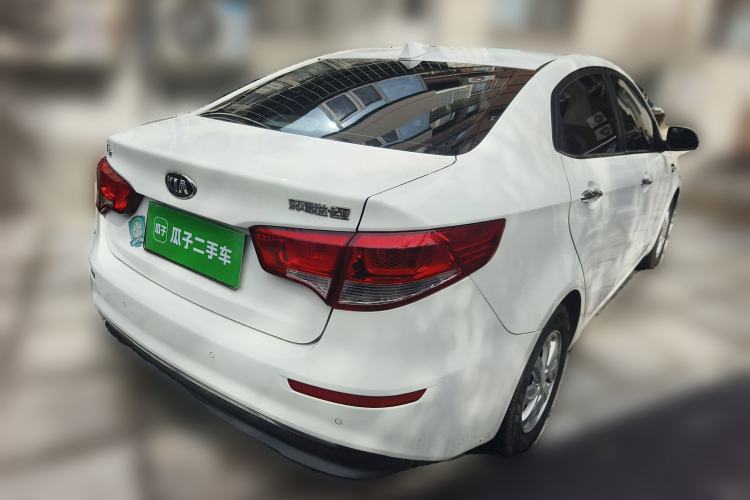Used Kia K2 2015 Sedan 1.4L Automatic GLS Rear Right 45 Deg