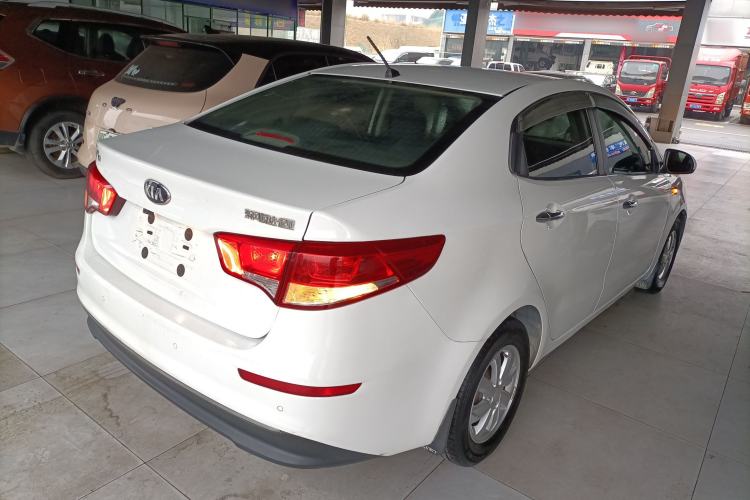Used Kia K2 2015 Sedan 1.4L Automatic GLS Rear Right 45 Deg