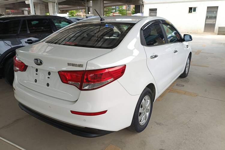 Used Kia K2 2015 Sedan 1.4L Automatic GLS Rear Right 45 Deg