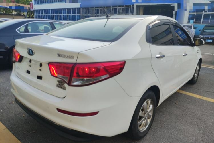 Used Kia K2 2015 Sedan 1.4L Automatic GLS Rear Right 45 Deg