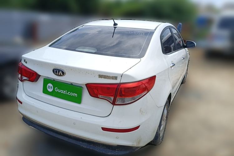 Used Kia K2 2015 Sedan 1.4L MT GLS Rear Right 45 Deg