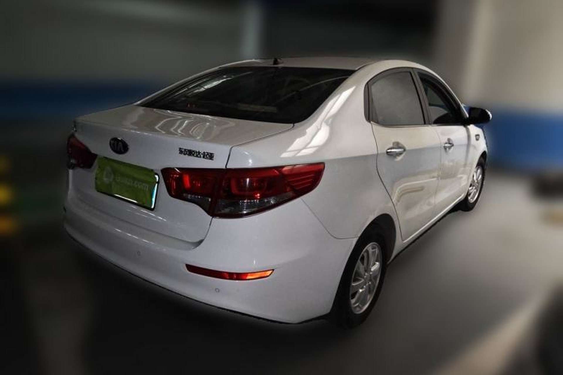 Used Kia K2 2015 Sedan 1.4L MT GLS Rear Right 45 Deg