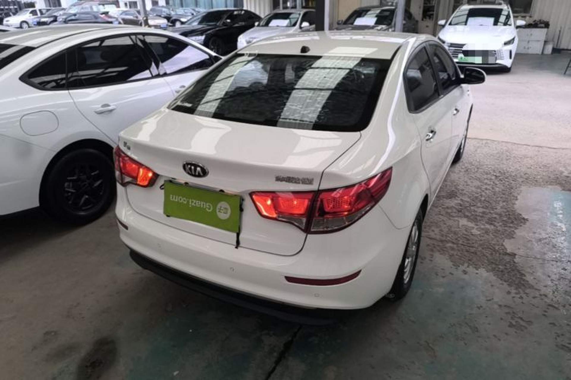 Used Kia K2 2015 Sedan 1.4L Automatic GLS Rear Right 45 Deg