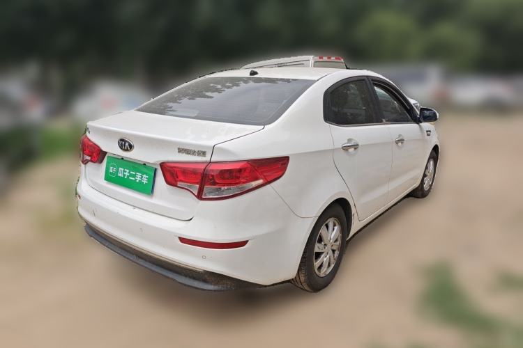 Used Kia K2 2015 Sedan 1.4L Automatic GLS Rear Right 45 Deg