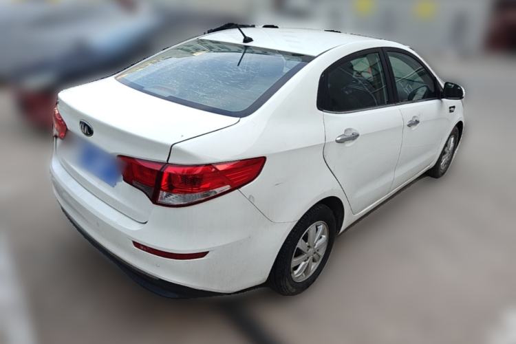 Used Kia K2 2015 Sedan 1.4L Automatic GLS Rear Right 45 Deg