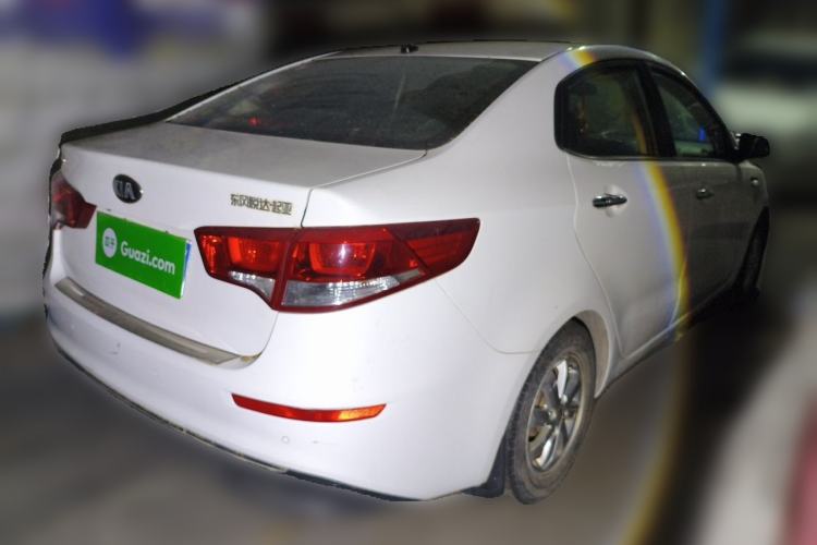 Used Kia K2 2015 Sedan 1.4L MT GLS Rear Right 45 Deg