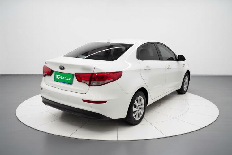 Used Kia K2 2015 Sedan 1.4L MT GLS Rear Right 45 Deg