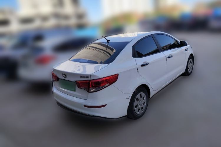 Used Kia K2 2015 Sedan 1.4L Automatic GLS Rear Right 45 Deg