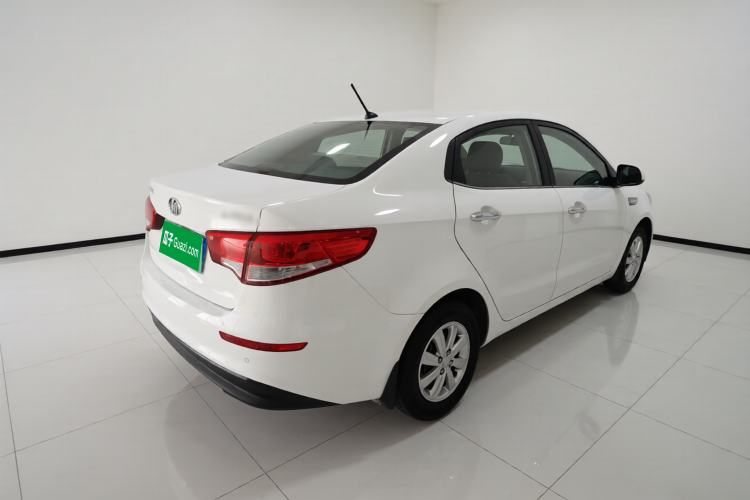 Used Kia K2 2015 Sedan 1.4L MT GLS Rear Right 45 Deg